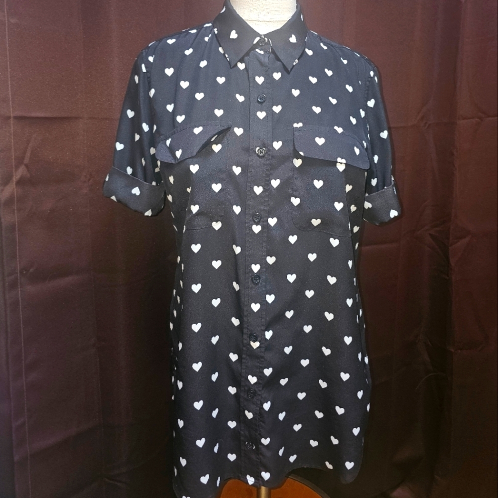 Womens Equipment Femme heart blouse